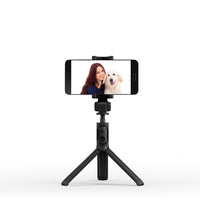 Bastão de Selfie 4 em 1 Xiaomi Original sem fio, dobrável,  tripé, mini, extensível, rotação de 360