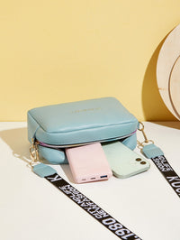 Bolsa Couro Mini Elegante Crossbody